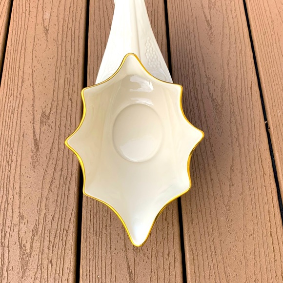 VINTAGE LENOX FRUITS OF LIFE CORNUCOPIA PORCELAIN BRAND NEW DATED 1989 - Picture 4 of 6